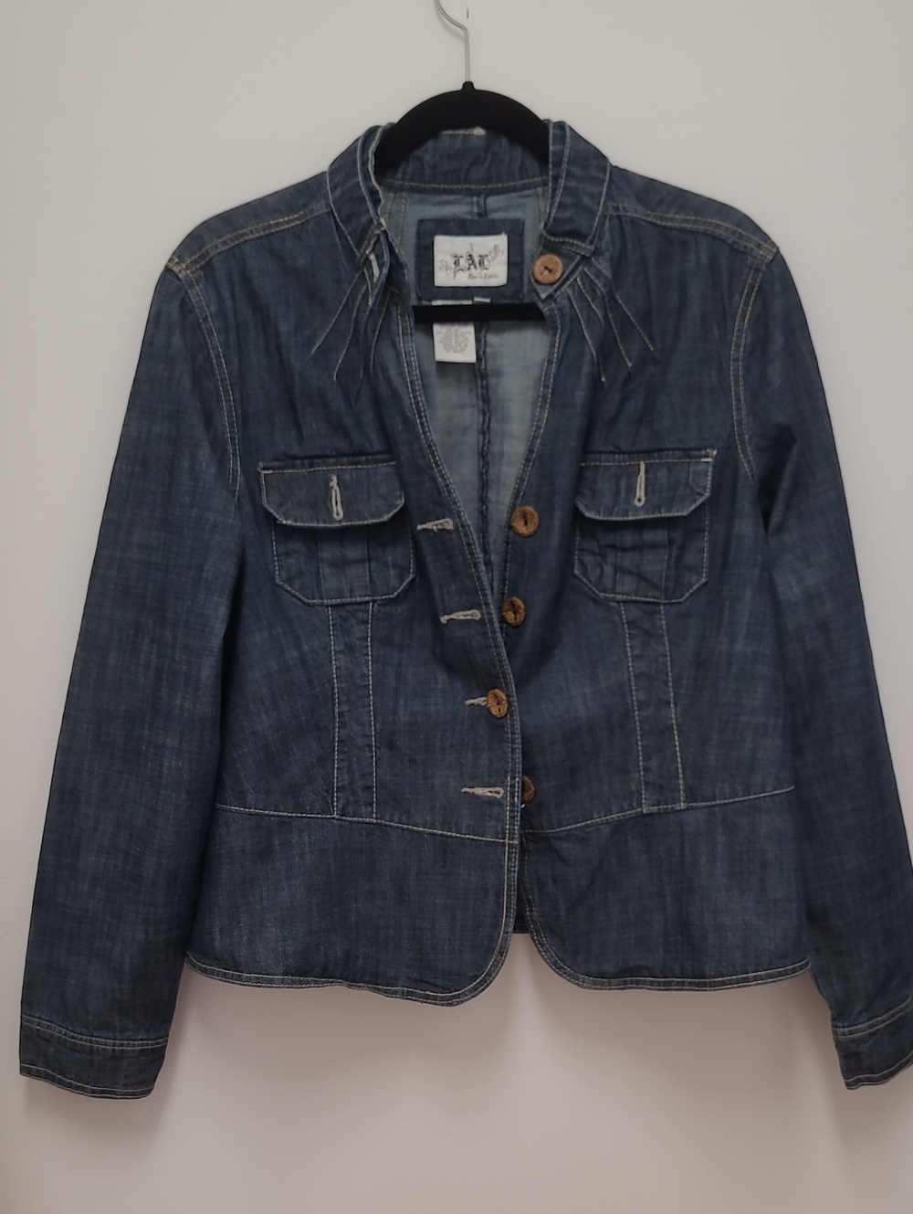 Live a Little Women's Dark Blue Denim Jacket